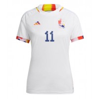 Belgien Yannick Carrasco #11 Udebanetrøje Dame VM 2022 Kortærmet